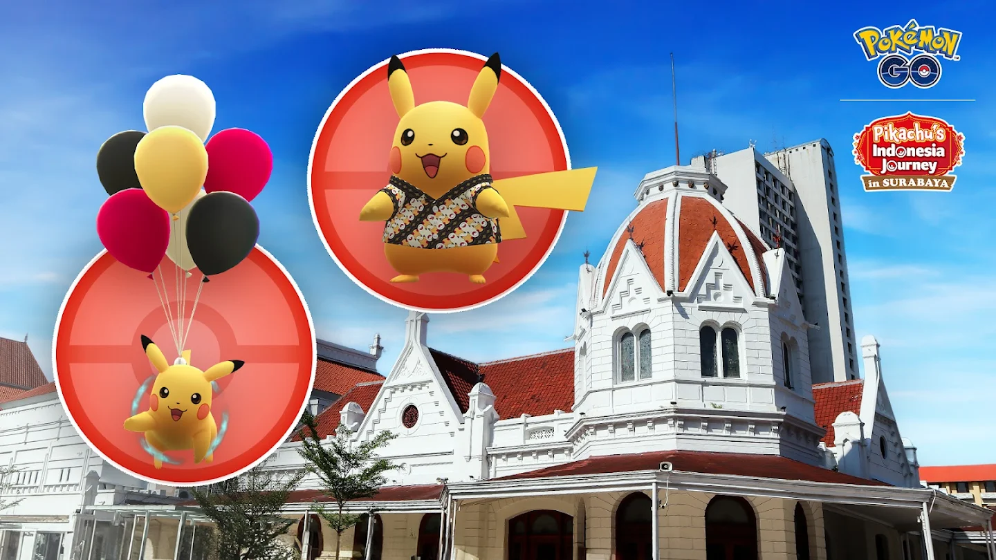 Pikachu Indonesia Journey in Surabaya