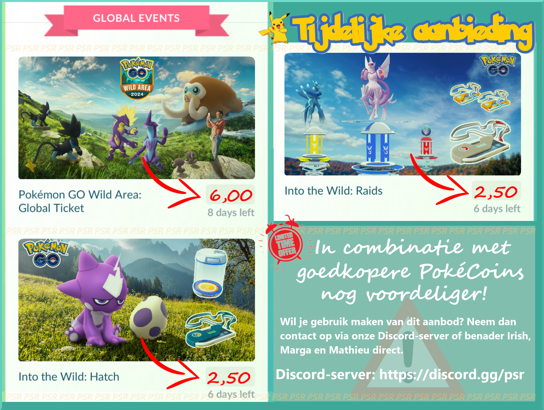 GO Wild Area Global aanbieding